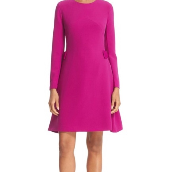 ted baker magenta dress